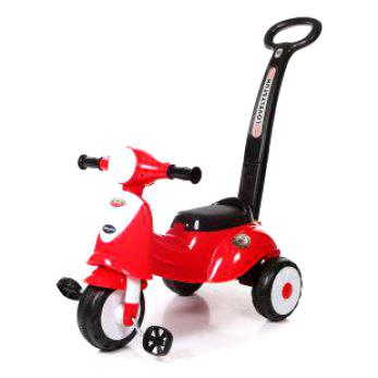 Детская красная каталка Smart Trike, звуковые эффекты  